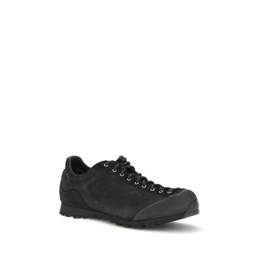 Diemme Black Calf Leather Bos Taurus Athletic Sneakers