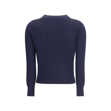 Ami Paris Blue Wool Cardigan