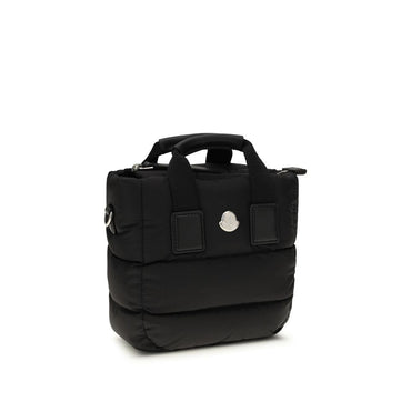 Moncler Black Goose Down Shoulder Bag