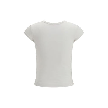 Diesel White Cotton T-Shirt