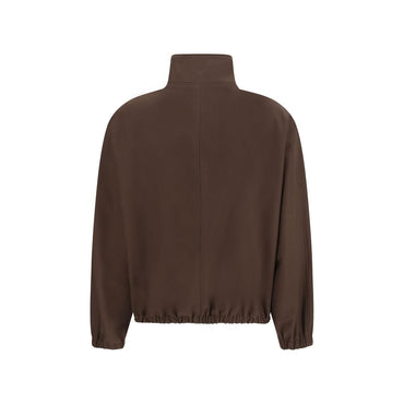 Courrèges Brown Polyester Bomber