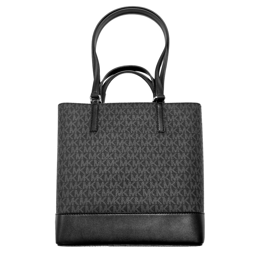 Michael Kors Black Leather Shoulder Bag