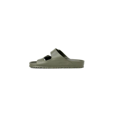 Birkenstock Green Plastic Flat Sandals