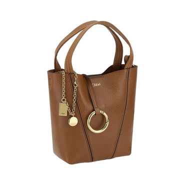 Chloé Brown Calf Leather Bos Taurus Shoulder Bag