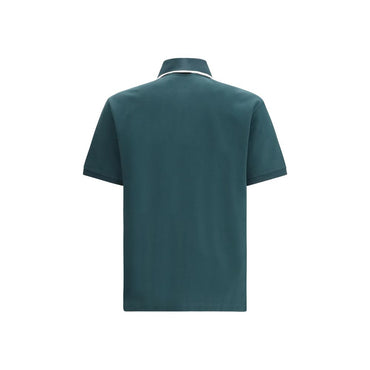 Gucci Bicolor Cotton Polo Shirt