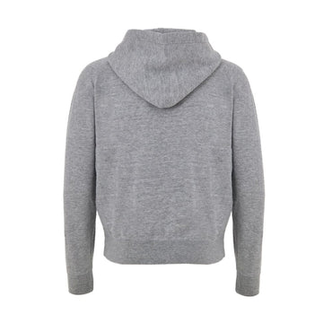 Tom Ford Gray Cotton Hoodie