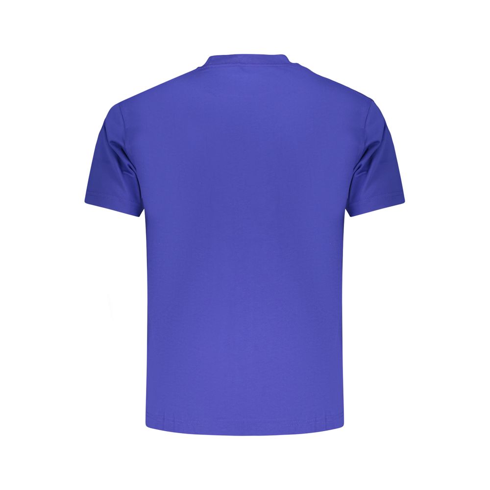 Vans Blu Cotton Men T-Shirt