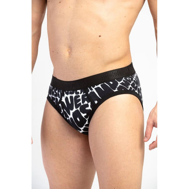 Moschino Black Cotton Briefs