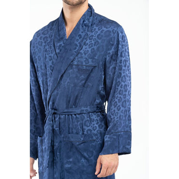 Moschino Blue Acetate Robe