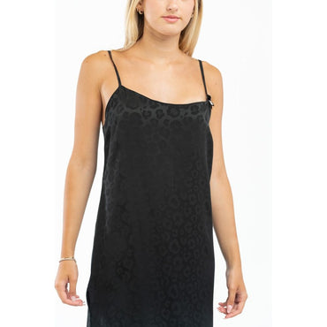 Moschino Black Acetate Nightgown