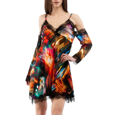 Moschino Multicolor Viscose Casual Dress