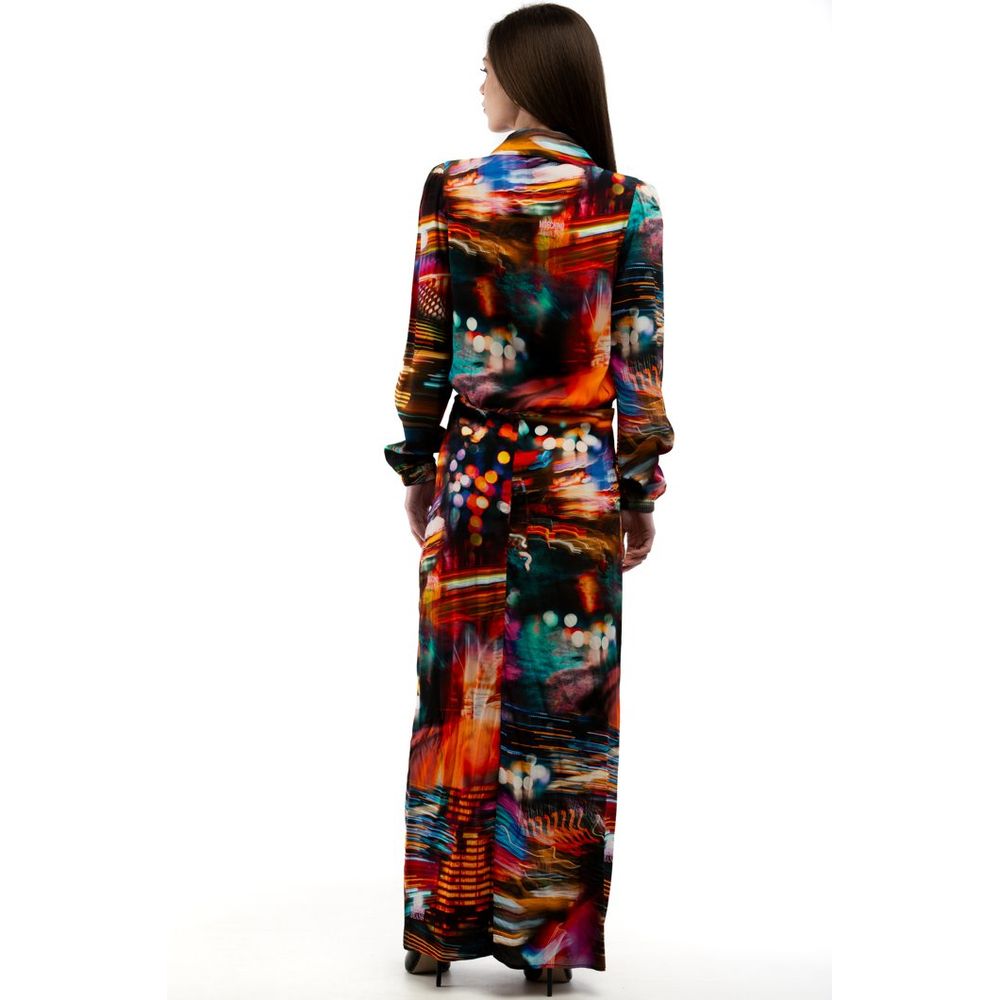 Moschino Multicolor Viscose Casual Dress