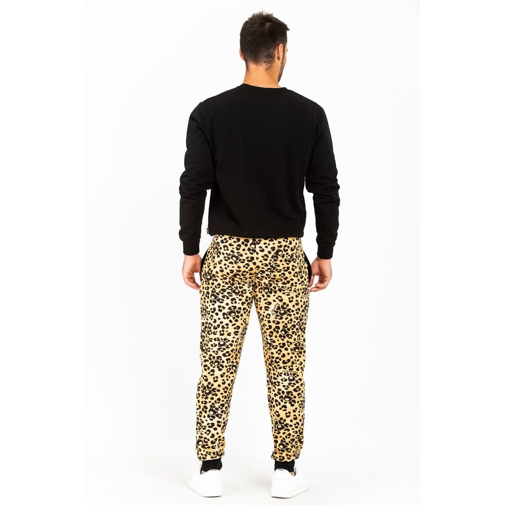 Moschino Multicolor Cotton Casual Pants