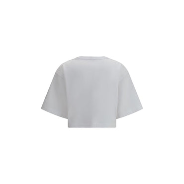 PINKO White Cotton T-Shirt