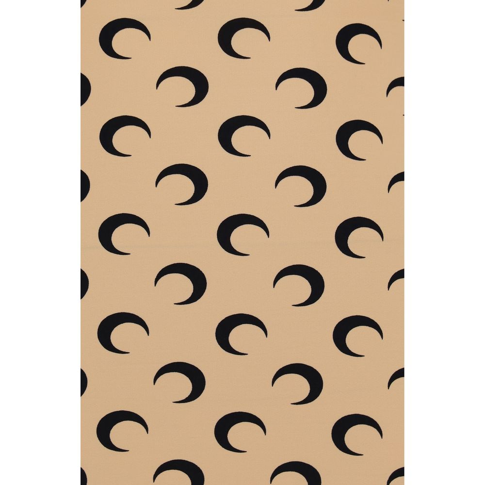 Marine Serre Beige Polyamide Top