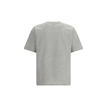Saint Laurent Gray Cotton T-Shirt