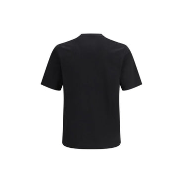 Saint Laurent Black Cotton T-Shirt