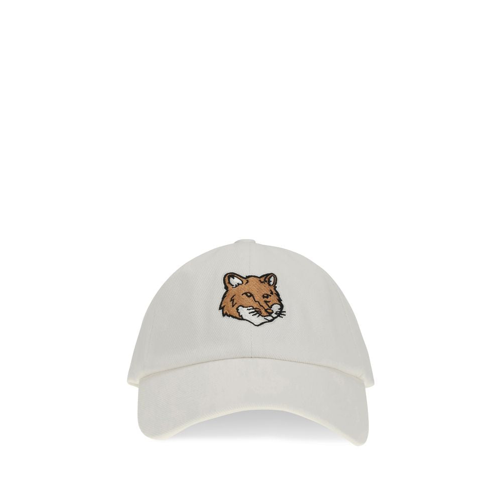 Maison KitsunΓ© White Cotton Cap (Baseball Hat)