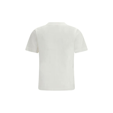Burberry White Cotton T-Shirt