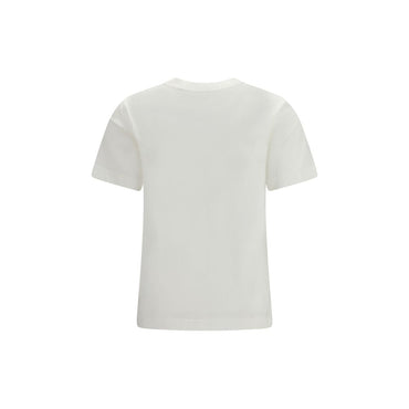 Burberry White Cotton T-Shirt