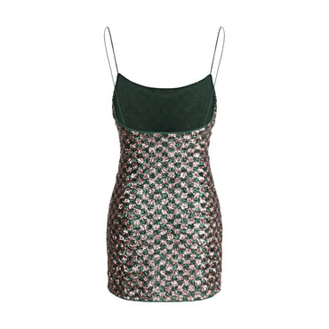 Oséree Multicolor Polyester Cocktail Dress