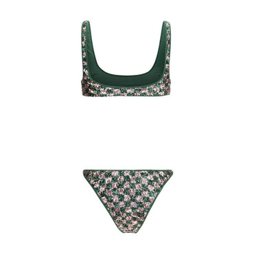 Oséree Multicolor Polyester Bikini