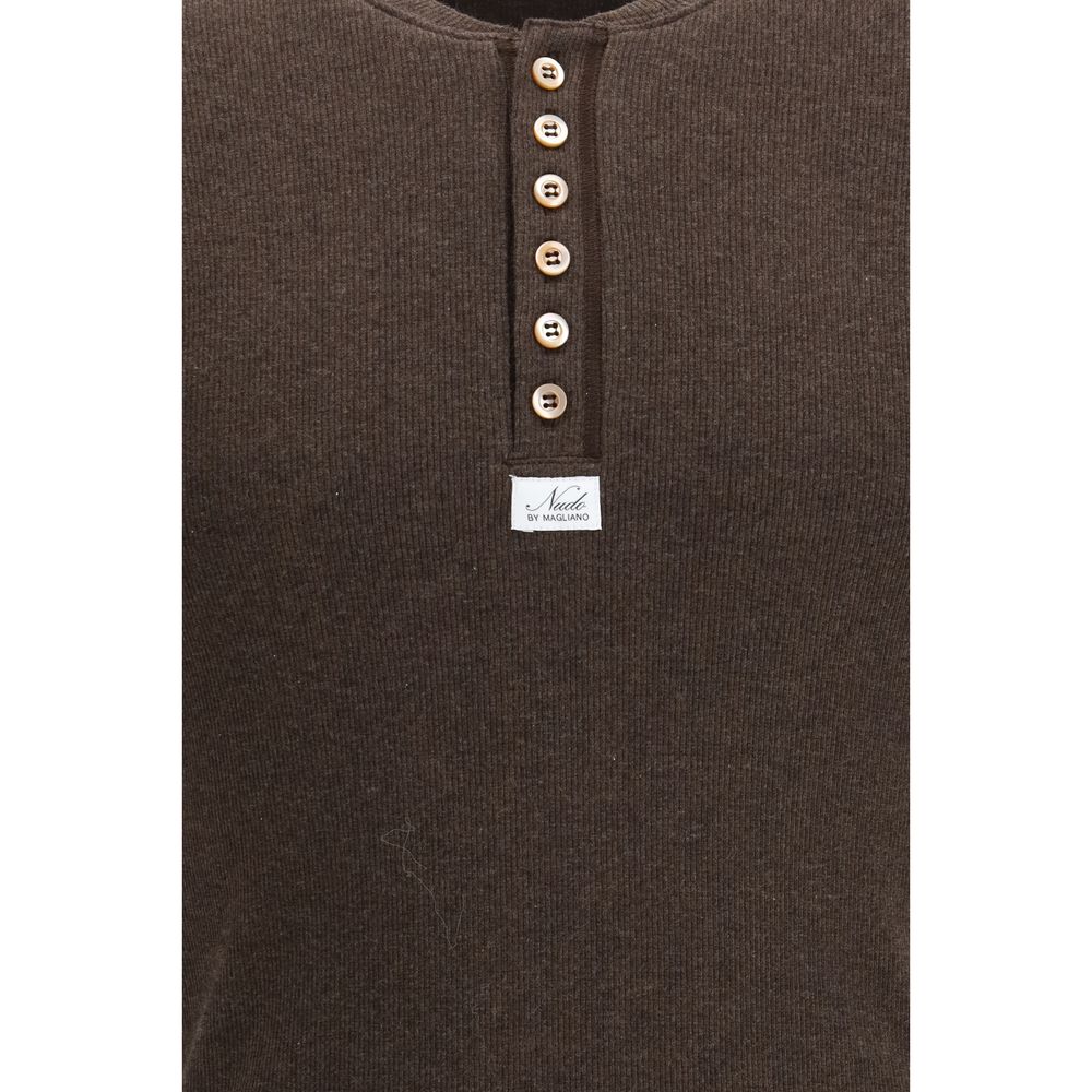 Magliano Brown Cotton T-Shirt