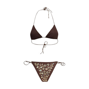 Oséree Brown Polyamide Bikini