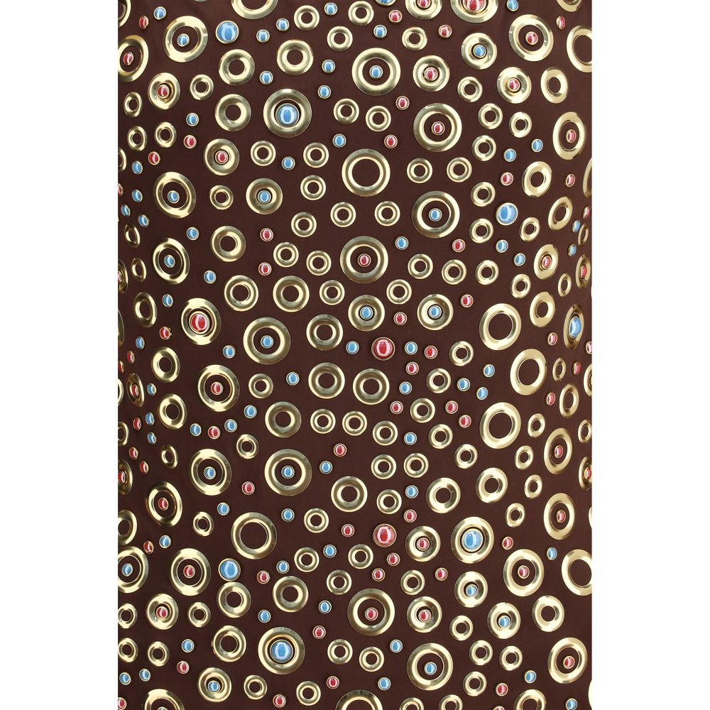 Oséree Brown Polyamide One-Piece Swimsuit