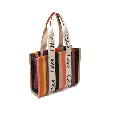ChloΓ© Beige Linen Tote Bag