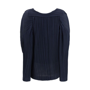 Giorgio Armani Blue Viscose Pattern Shirt