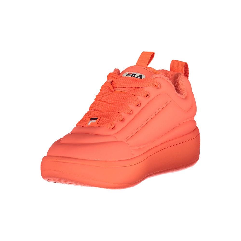 Fila Red Polyester Athletic Sneakers