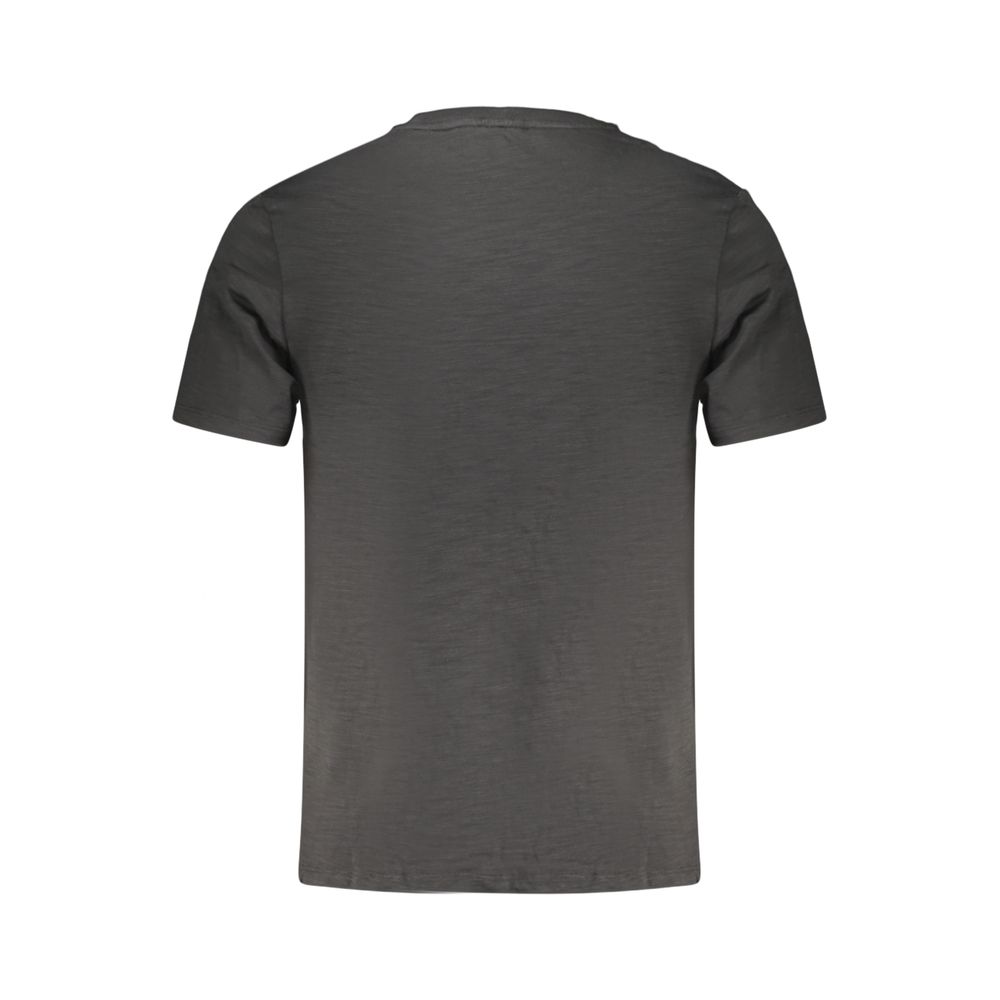 Timberland Black Cotton Mens T-Shirt