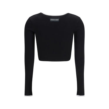 Marine Serre Black Cotton Sportswear
