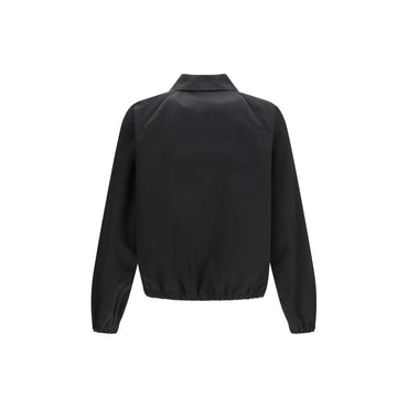 Valentino Black Cotton Bomber