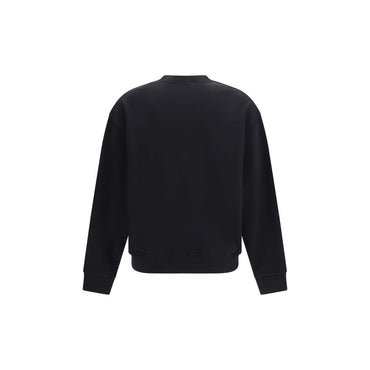 Palm Angels Black Cotton Sweatshirt