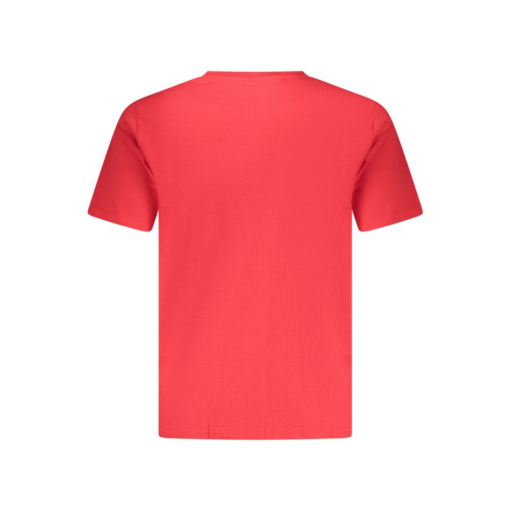 Converse Rosso Cotton Men T-Shirt