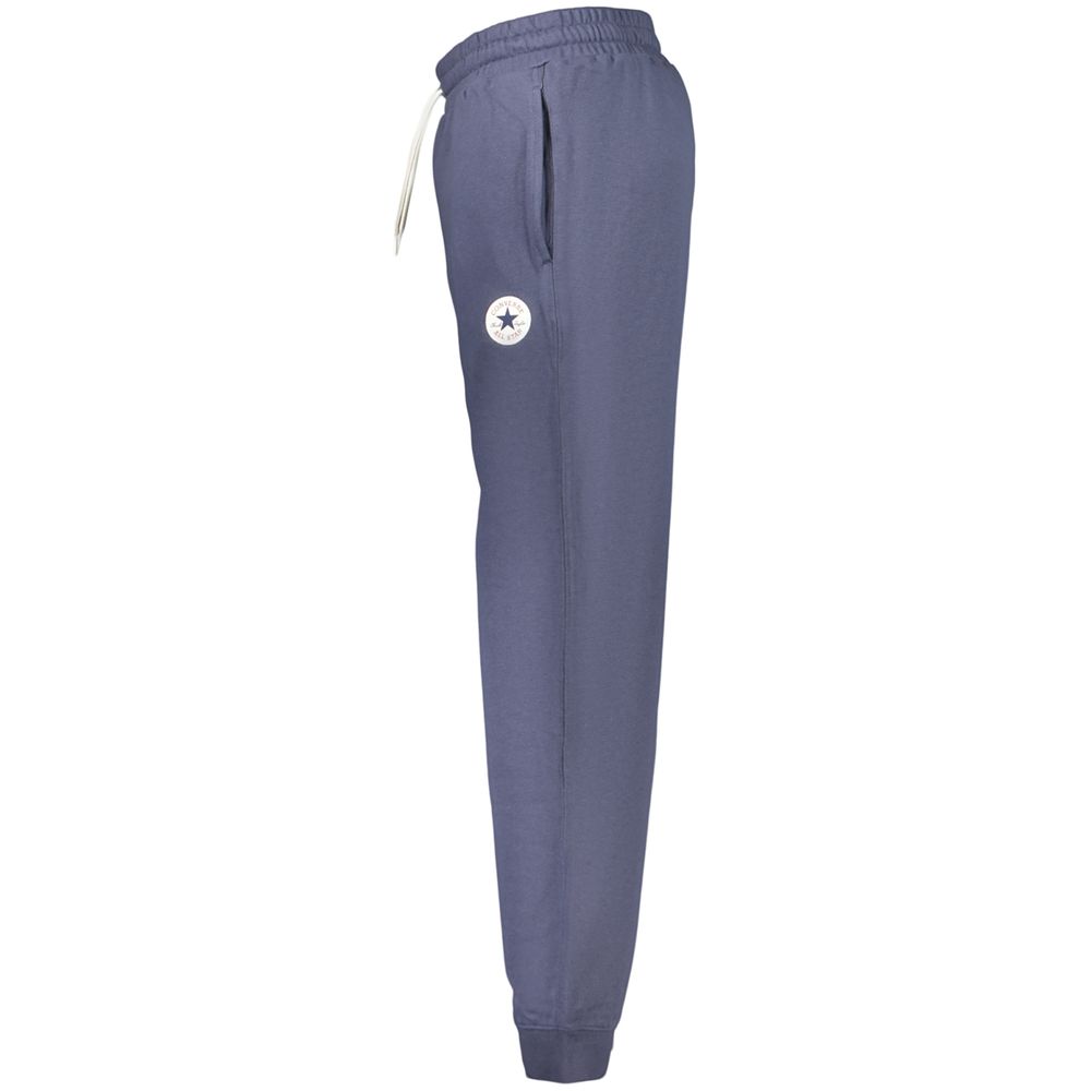 Converse Blu Cotton Men Sweatpants