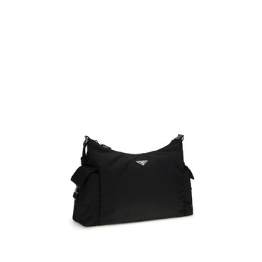 Prada Black Recycled Polyamide Shoulder Bag
