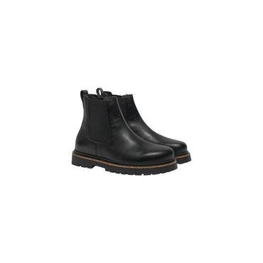 Birkenstock Black Leather Ankle Boots