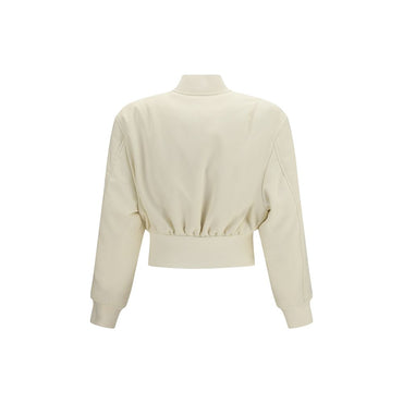 Balenciaga Beige Polyester Bomber