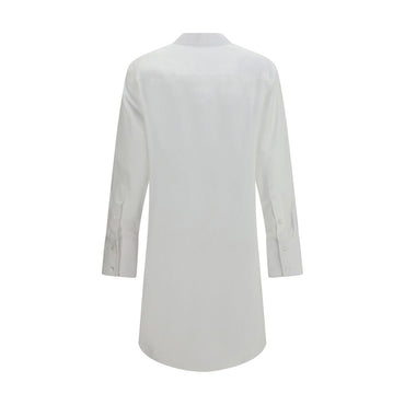 Maison Margiela White Cotton Casual Dress
