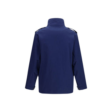 Valentino Blue Cotton Coat