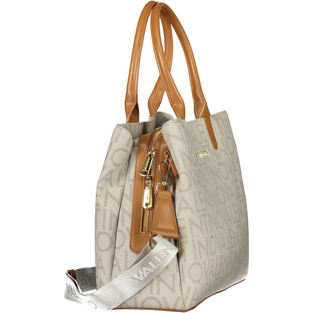Valentino Beige Polyethylene Handbag