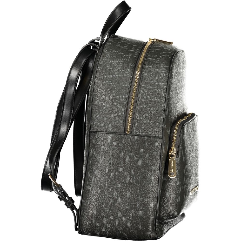 Valentino Black Polyethylene Backpack