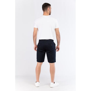 Champion Blue Leather Bermuda Shorts