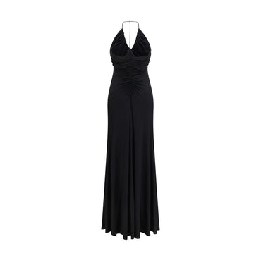 Self-Portrait Black Viscose Cocktail Dress
