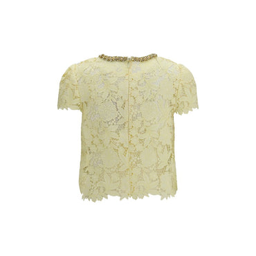 Self-Portrait Bicolor Polyester Blouse