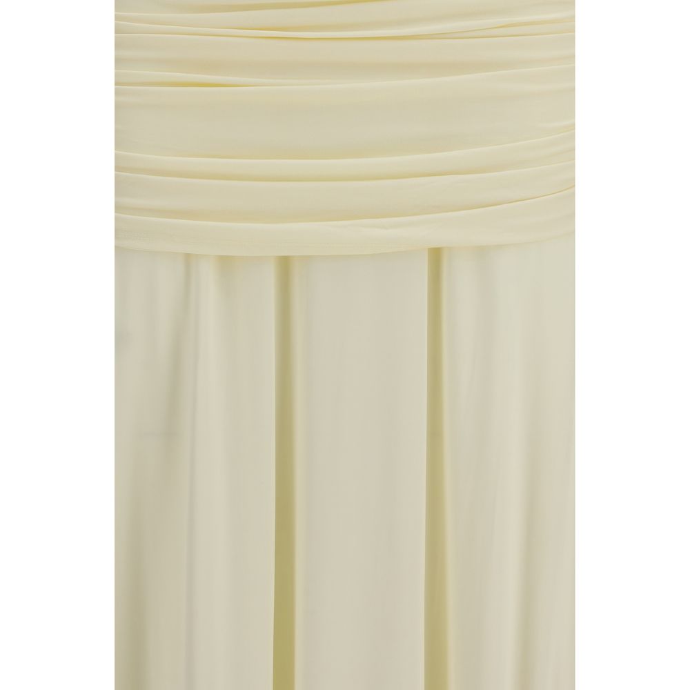 Self-Portrait Bicolor Viscose Casual Dress