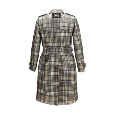 Burberry Brown Polyester Coat